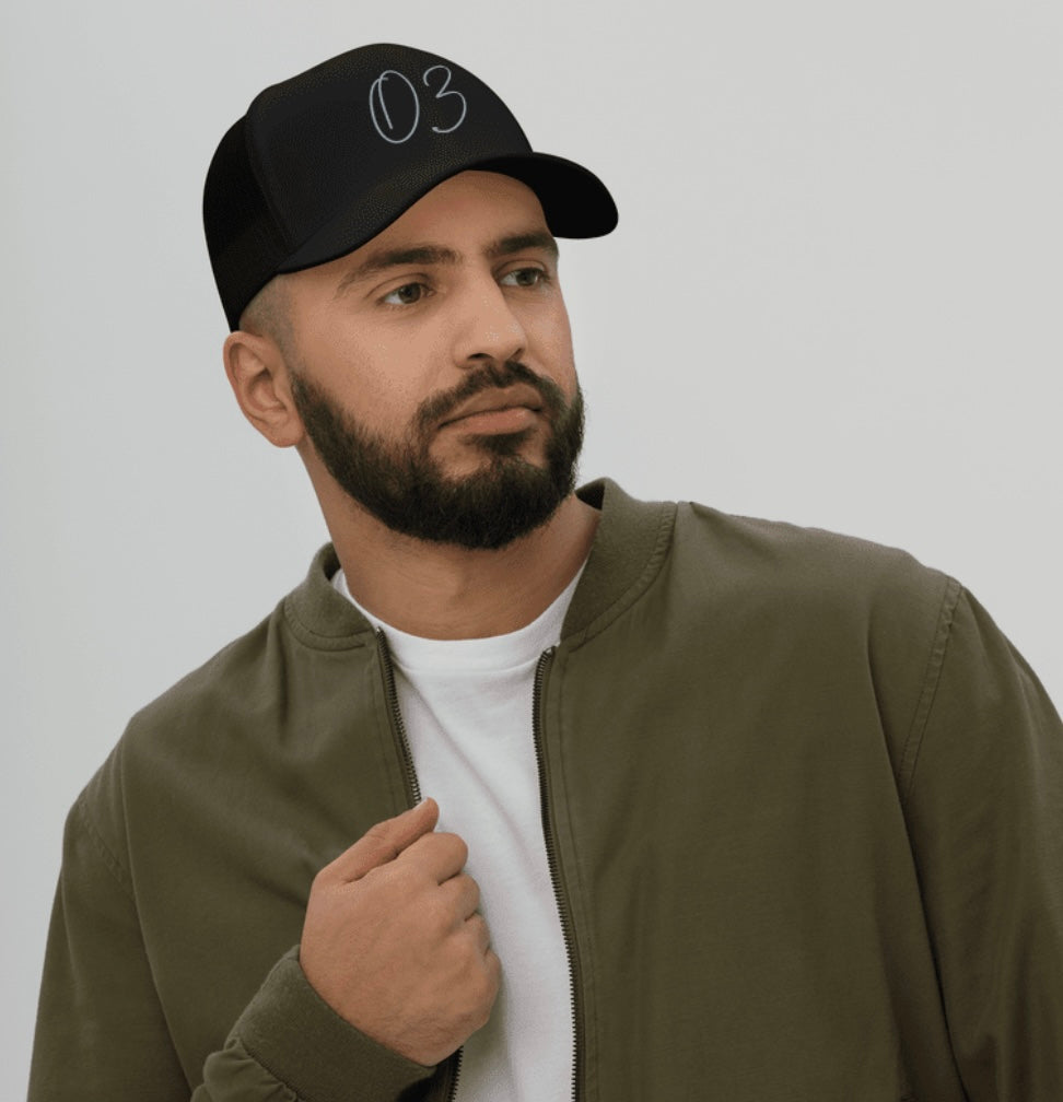 OzApparel - Blue Script Logo Hat